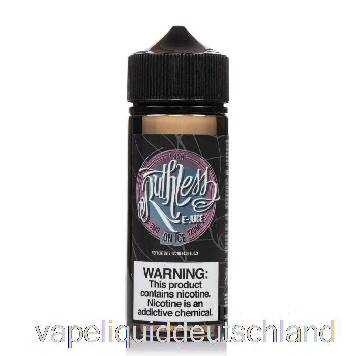 üppig Auf Eis – Rücksichtsloser Dampf – 120 Ml 0 Mg Vape-Flüssigkeit